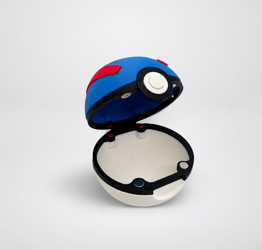 Pokeball with Magnetic Lid - Great
