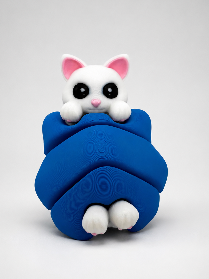 Articulated Sleepy Cat