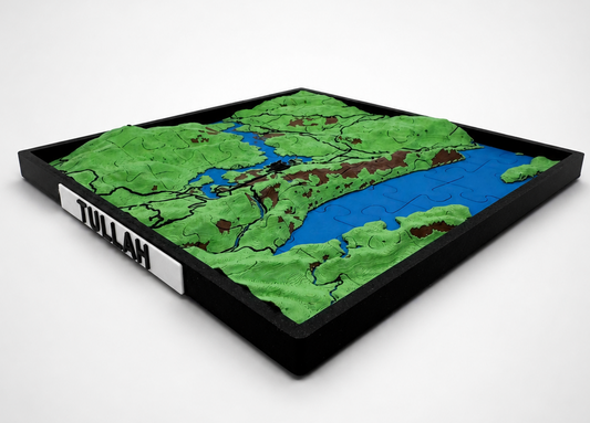 3D Puzzle - Tullah, Tasmania