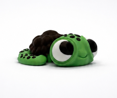 Cute Articulated Turtle