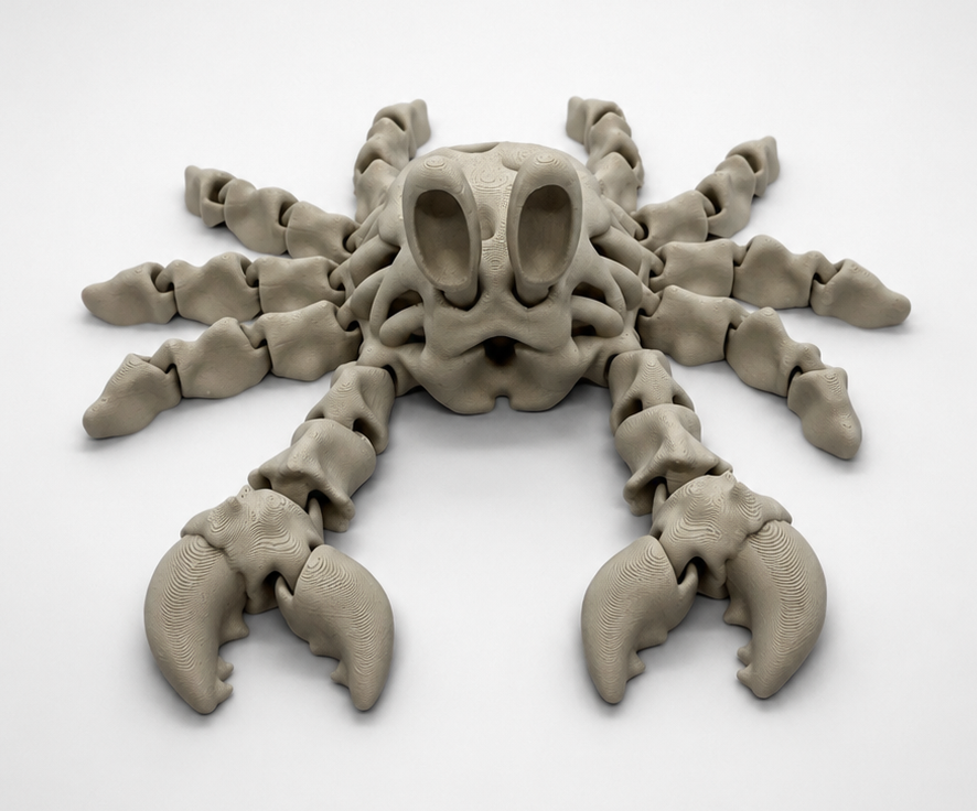 Articulated Bone Crab