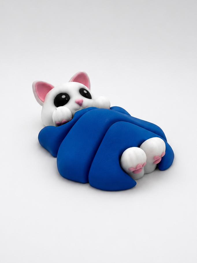 Articulated Sleepy Cat