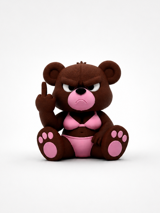 Grumpy Female Bear - Rude
