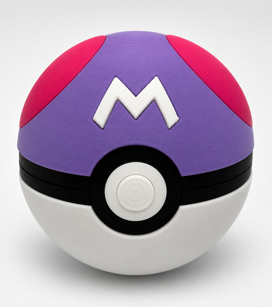 Pokeball with Magnetic Lid - Master