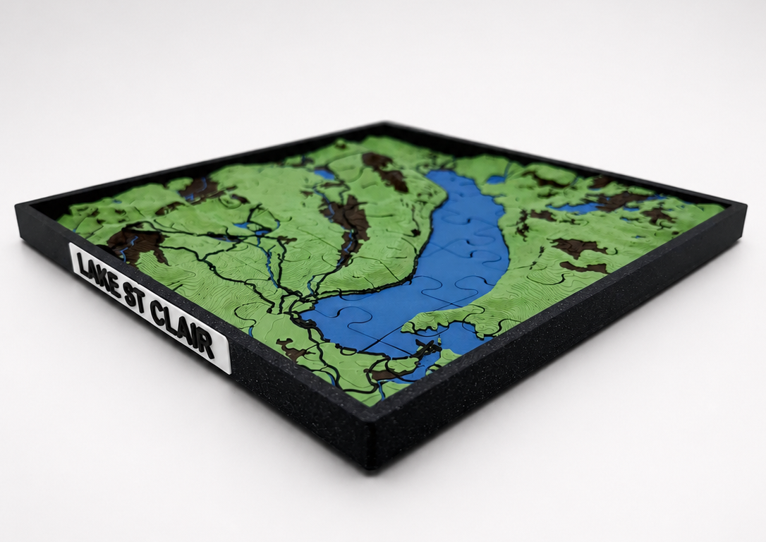 3D Puzzle - Lake Saint Clair, Tasmania