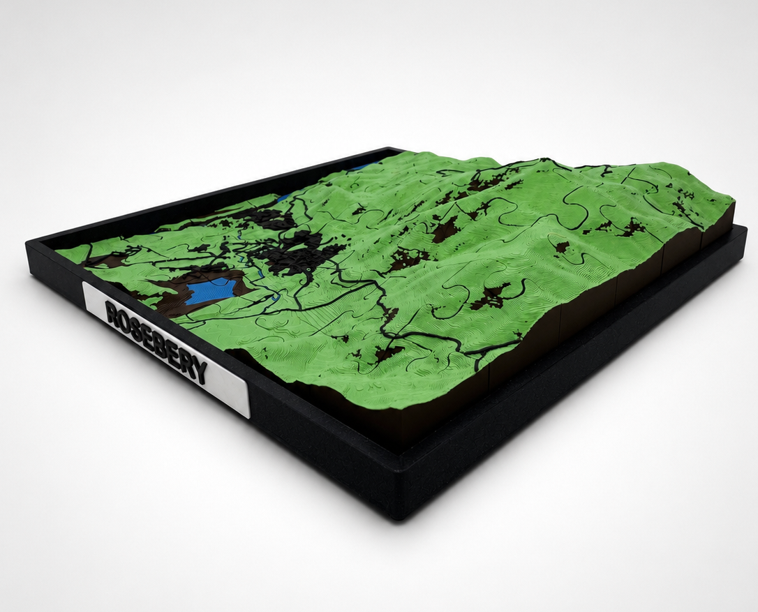 3D Puzzle - Rosebery, Tasmania