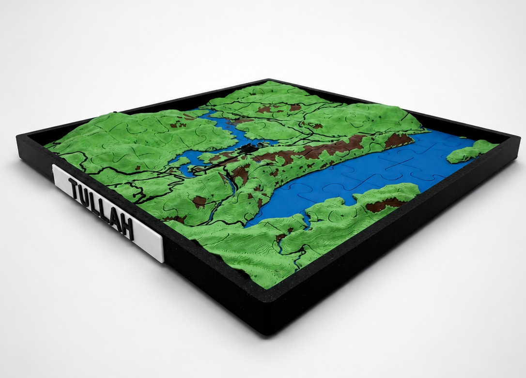 3D Puzzle - Tullah, Tasmania